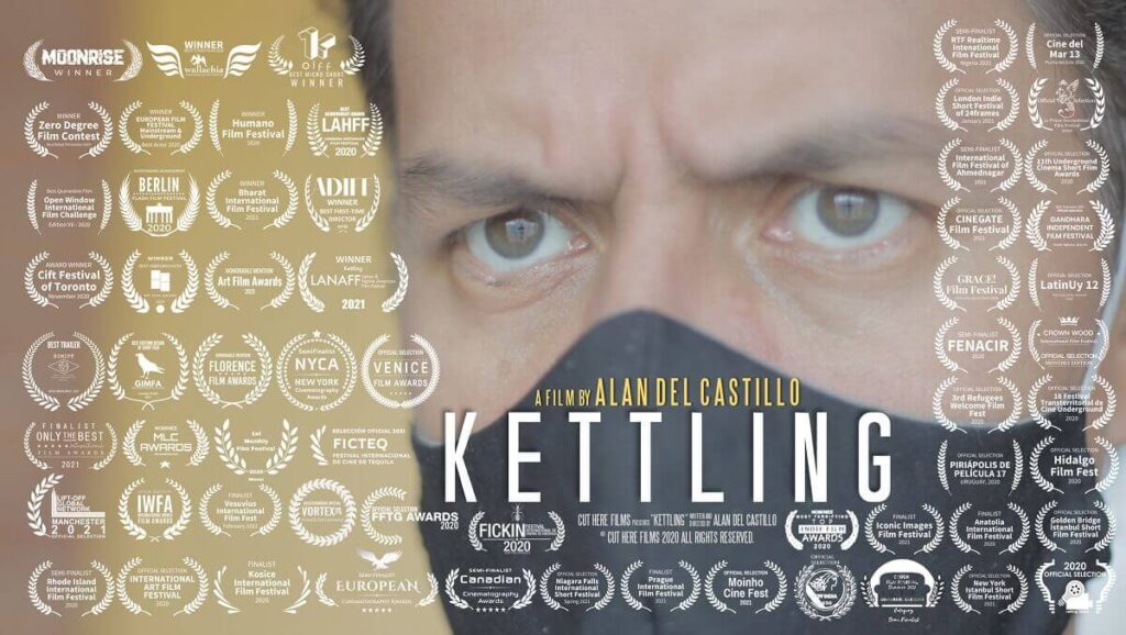 Actor y Director Alan Del Castillo en Kettling